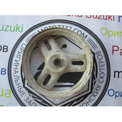 ДИСК КОЛІСНИЙ СТАЛЬНИЙ Honda Tact-16 HONDA DIO AF 18 б/в (передній , бараб)(1,85х10)(ВУЗКИЙ) 